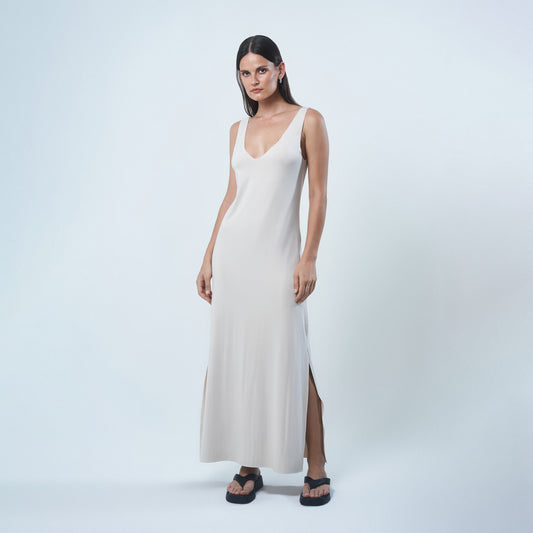 AVA raw cut dress