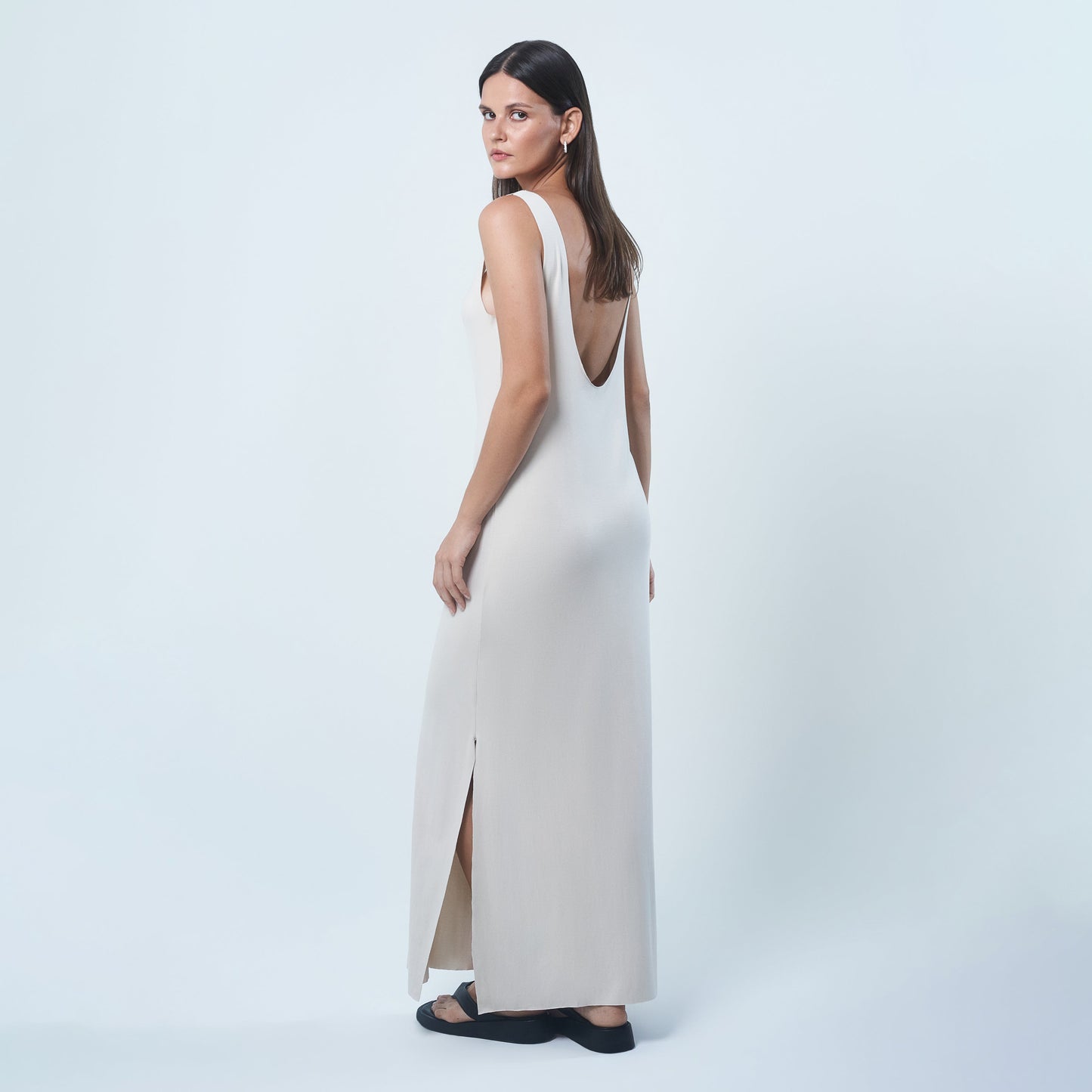 AVA raw cut dress