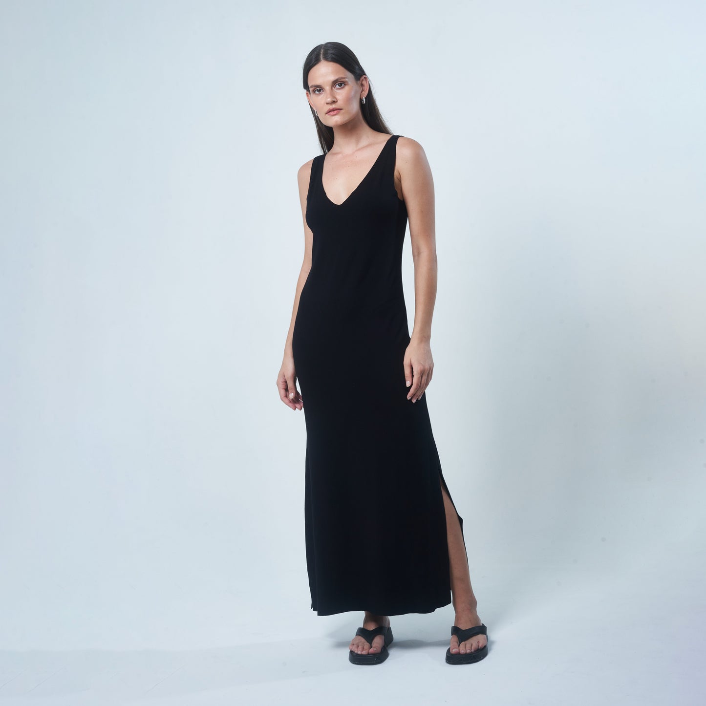 AVA raw cut dress
