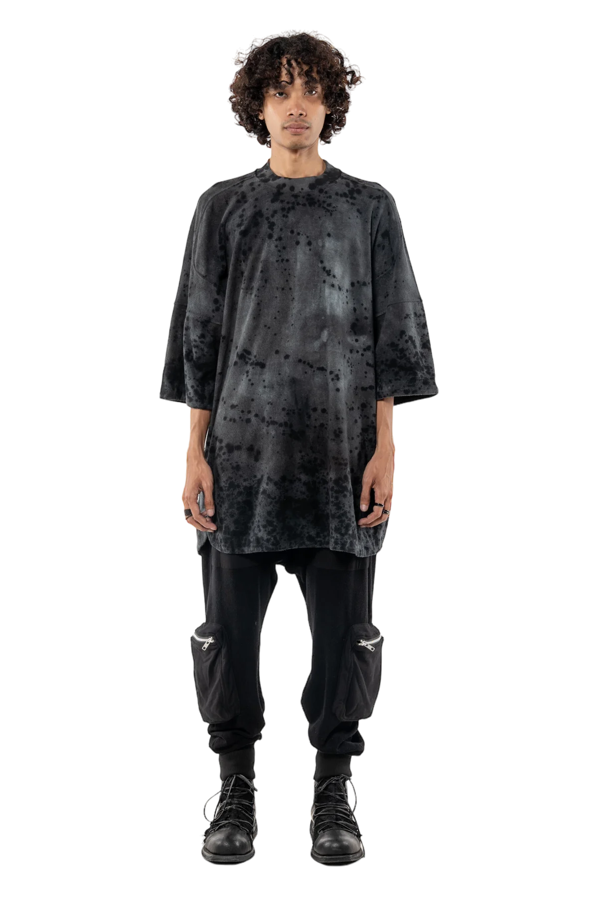 Calsi shirt noda hitam