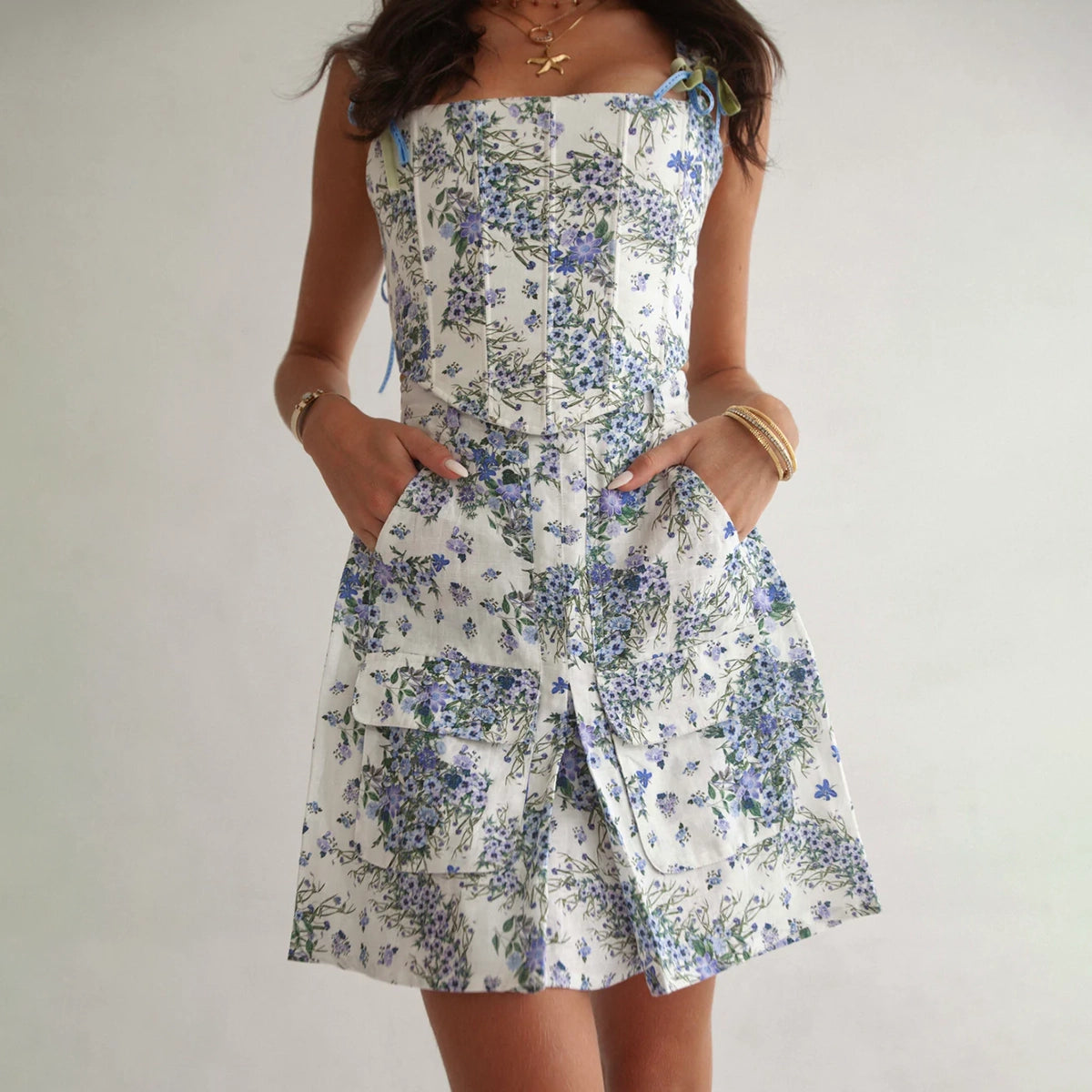DITA CORSET 2.0 FLORAL PRINT