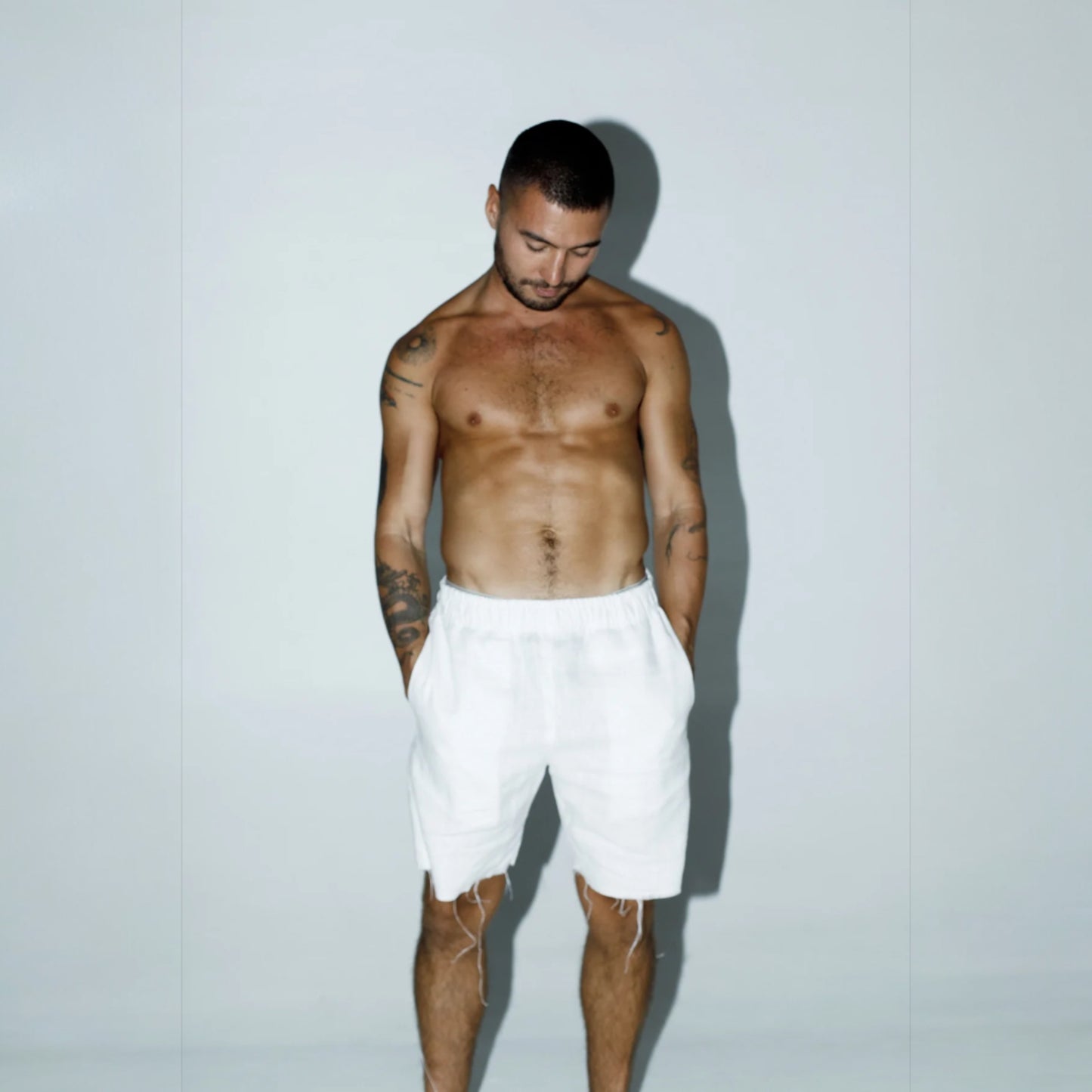 Linen shorts