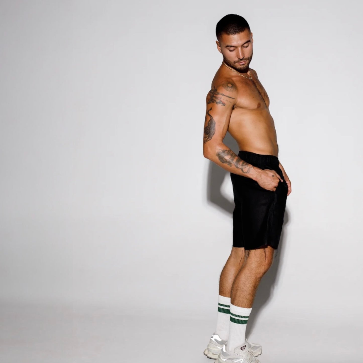 Linen shorts