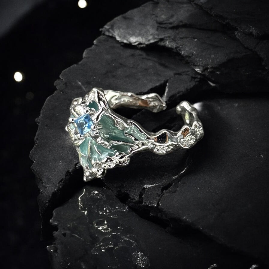 Ring Baikal Crystal