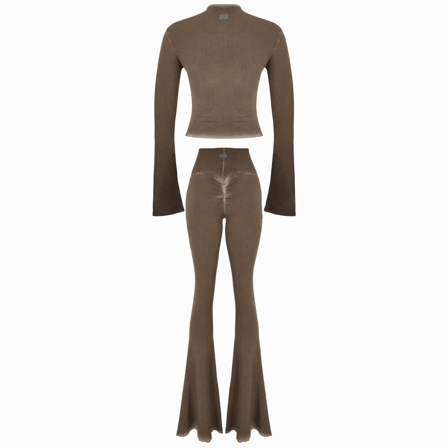 Valkrie Set Long Top Pants Hook Brown