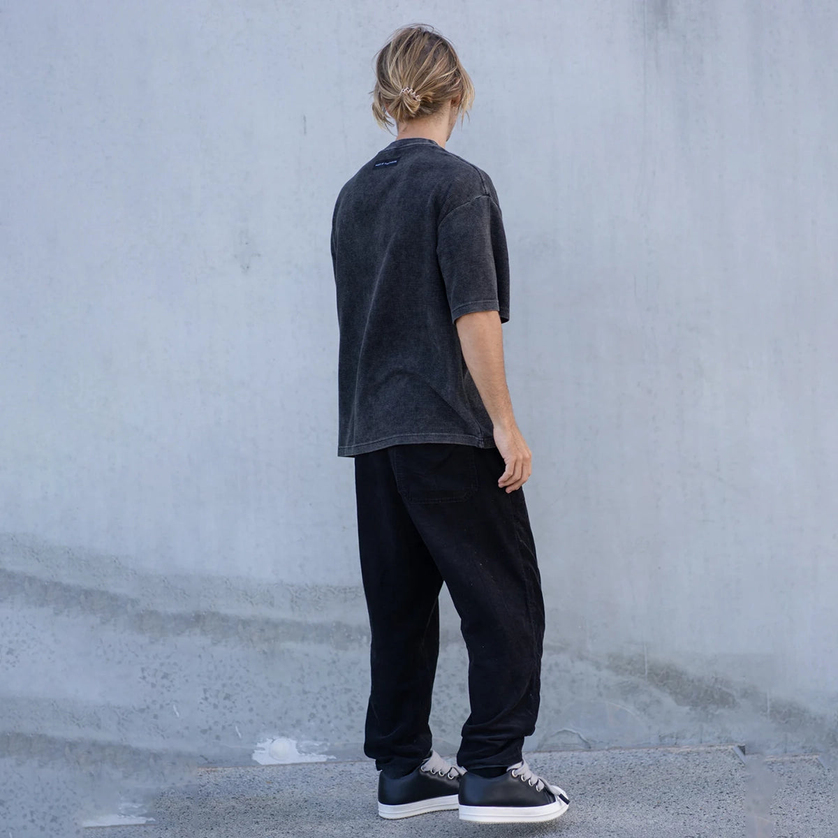Washed Waffle Tee