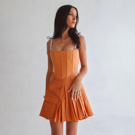 DITA CORSET IN ORANGE