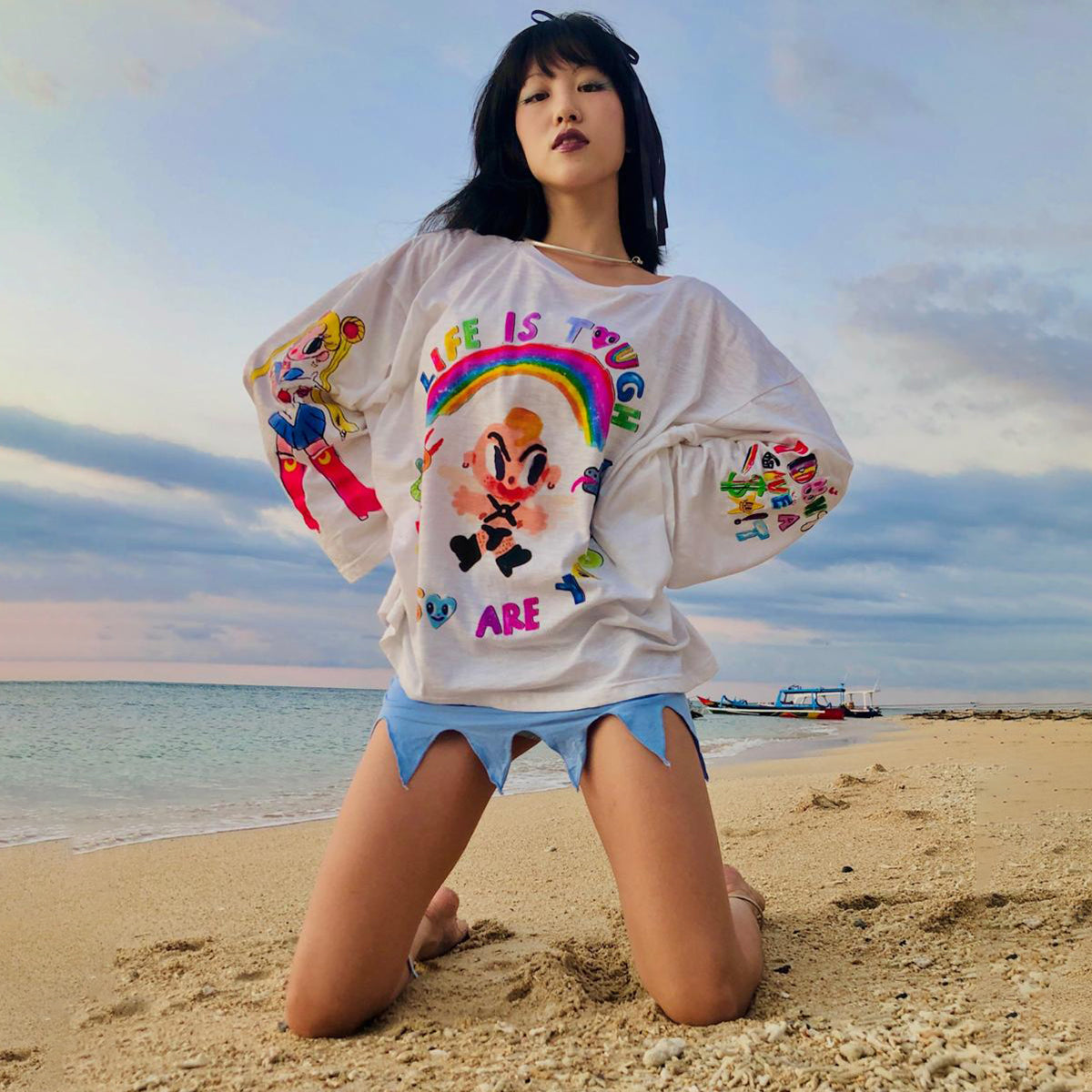 I DON'T GIVE SHIT LONGSLEEVE
