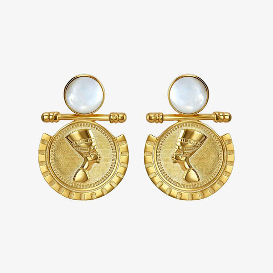 Earrings Nefertiti Gold
