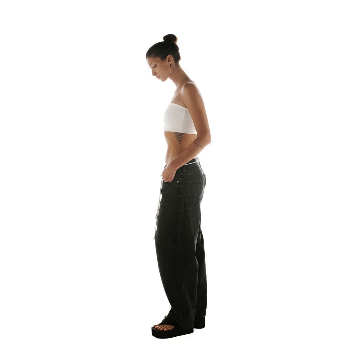 Lemur Bandeau Top Off White