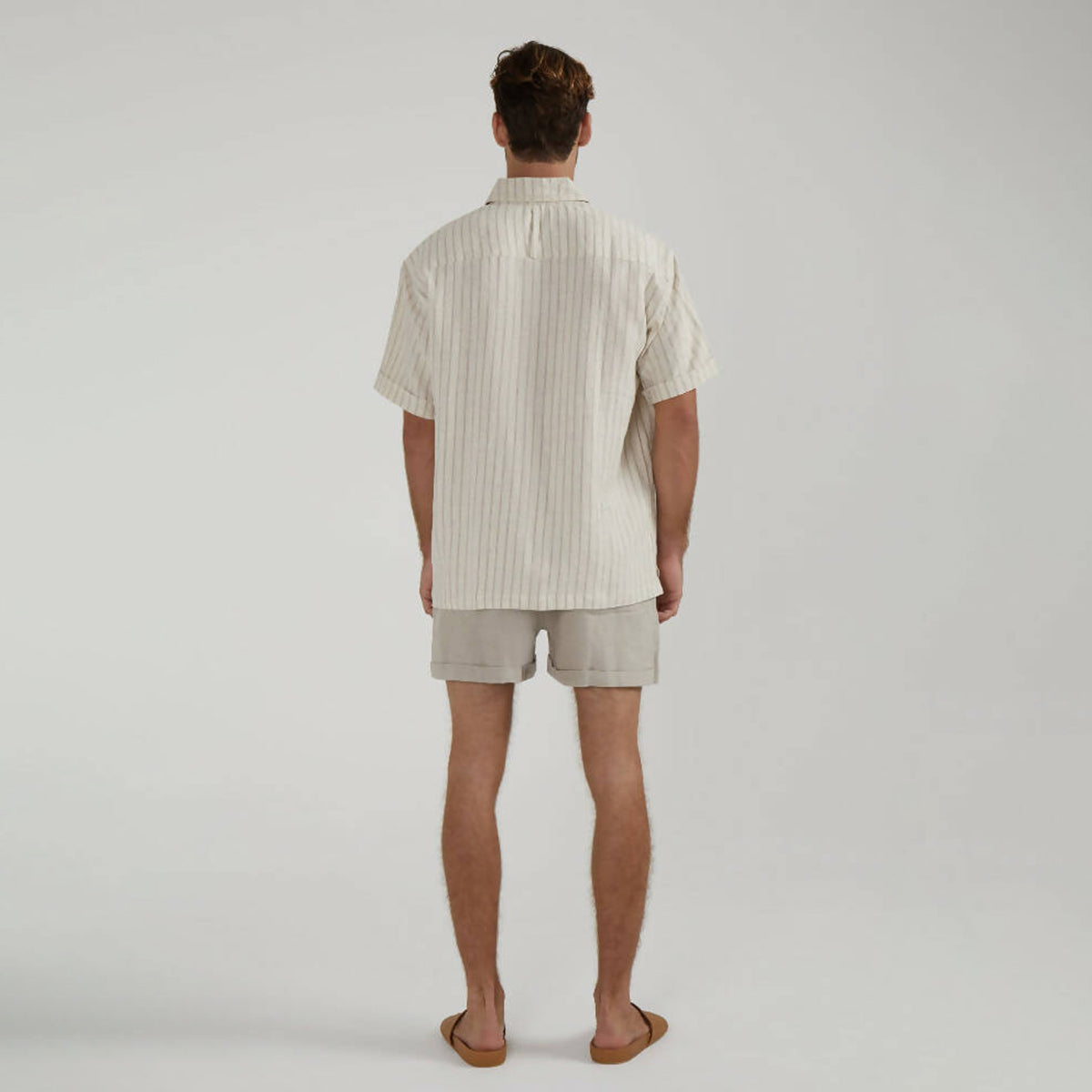 Date night short sleeve linen shirt - hedonist.bali