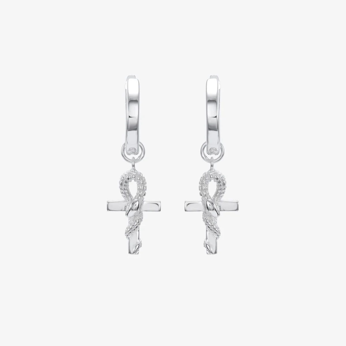 Earrings ANKH Silver
