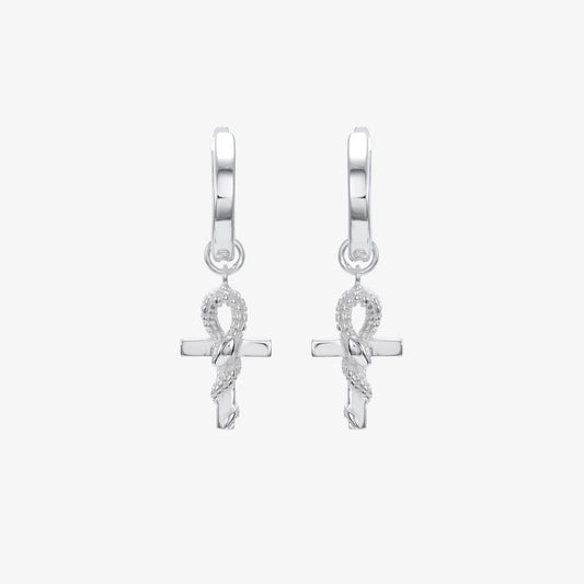 Earrings ANKH Silver