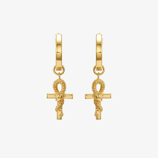 Earrings ANKH Gold