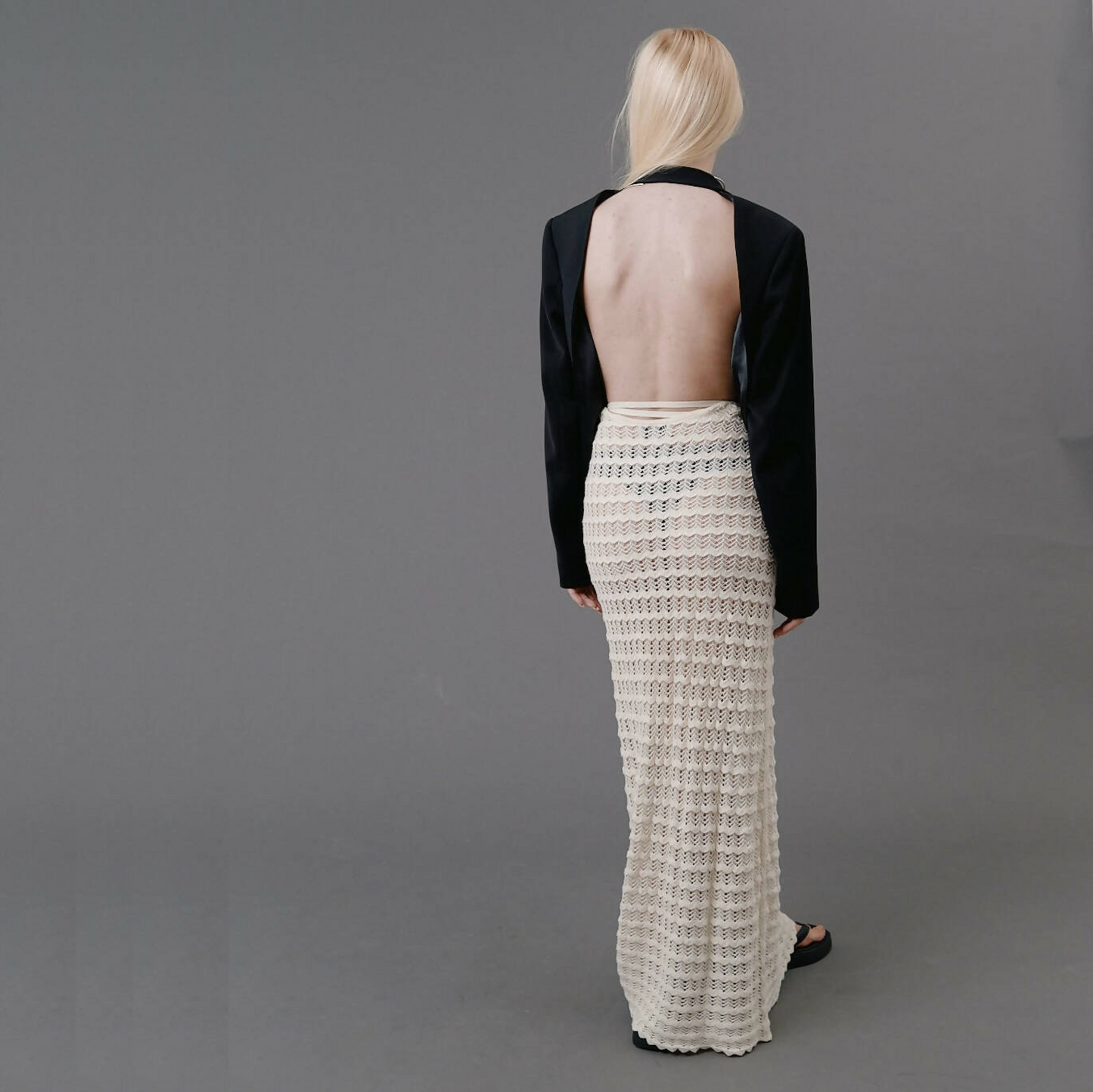 Jacket open back