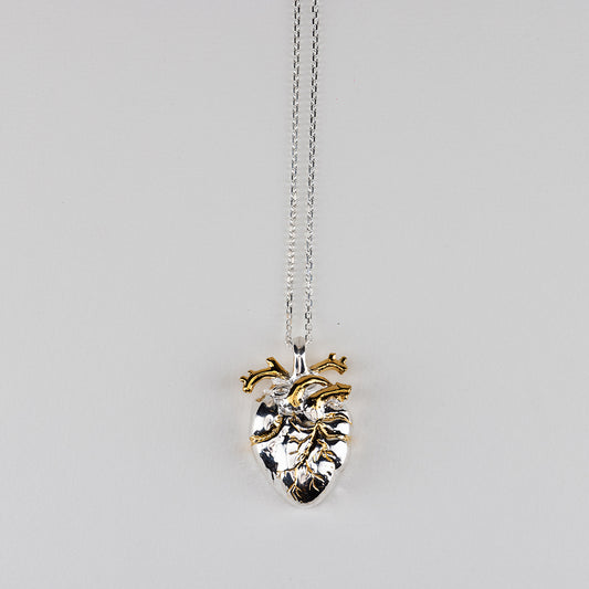ANATOMICAL HEART NECKLACE