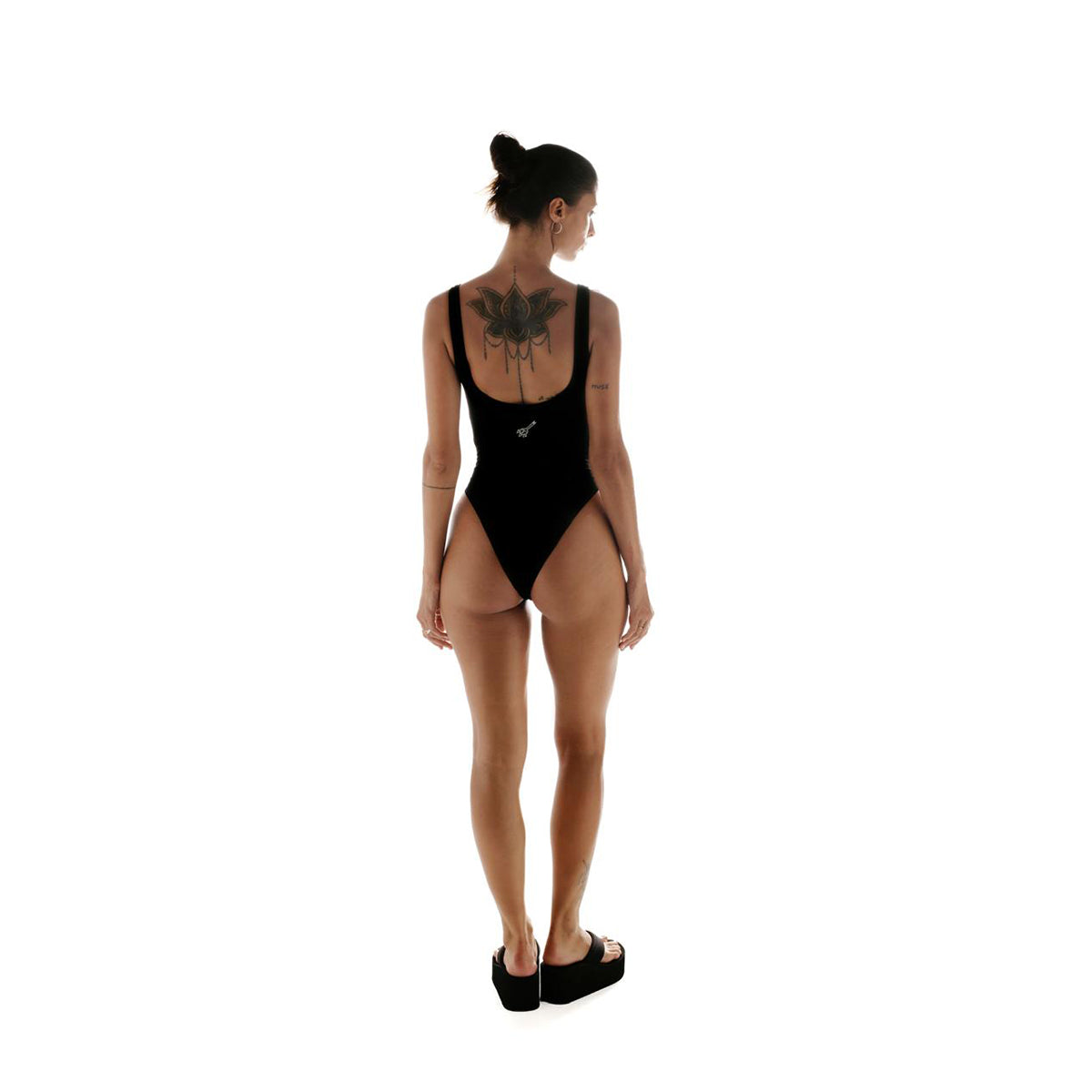Lemur Basic Bodysuit Black