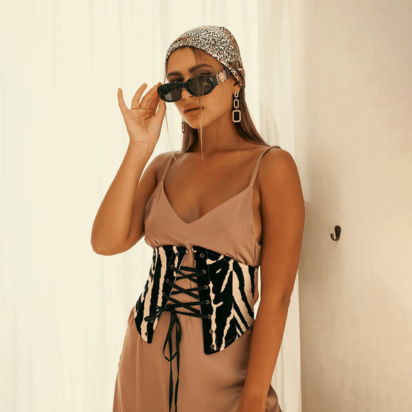 Corset 'Milk Zebra' – ON ME BALI