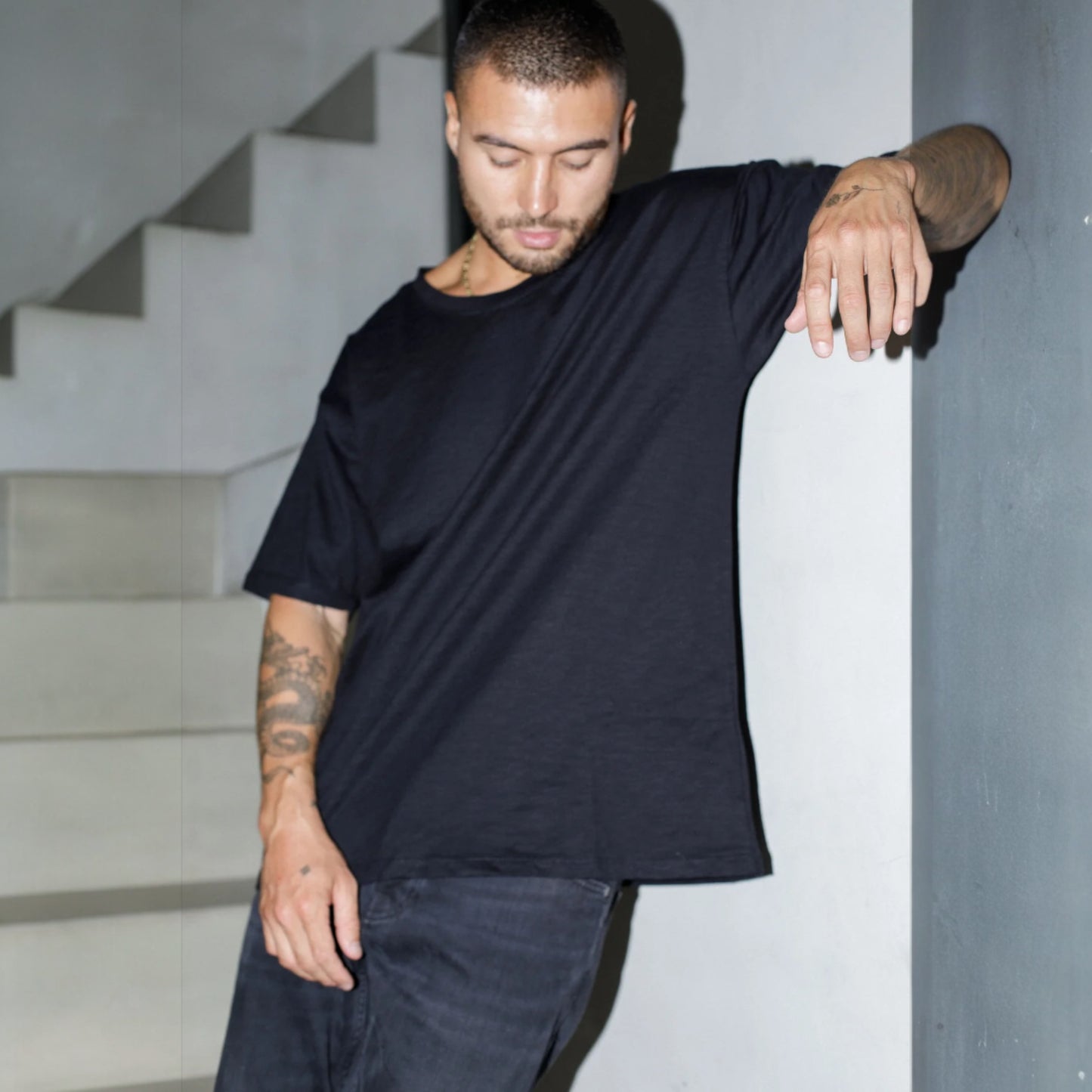 Cotton slub tee