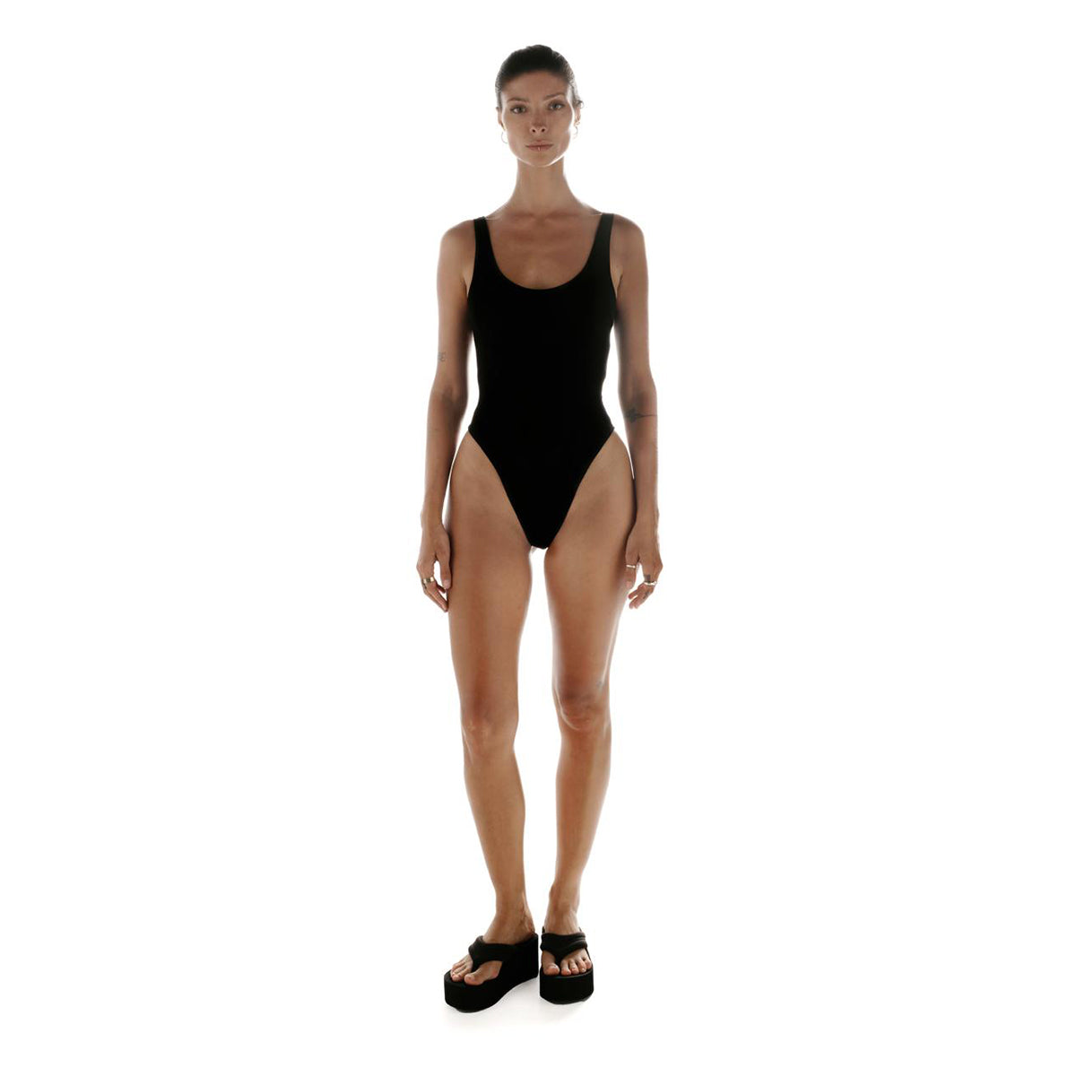 Lemur Basic Bodysuit Black