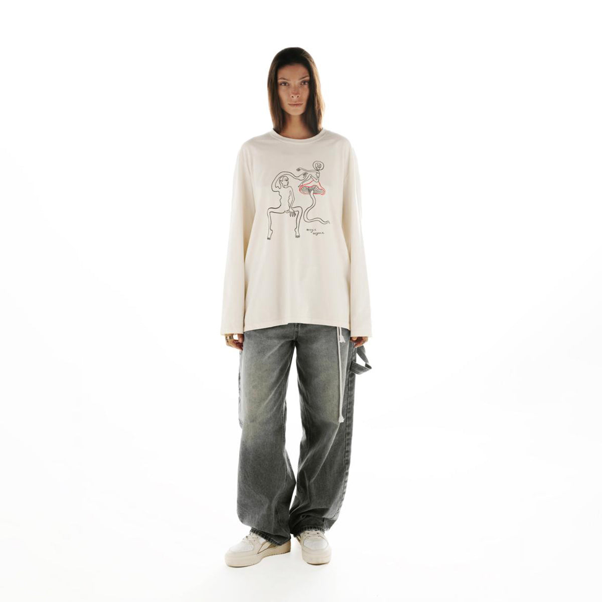 Lemur Oversized Longsleeve Magic Organic