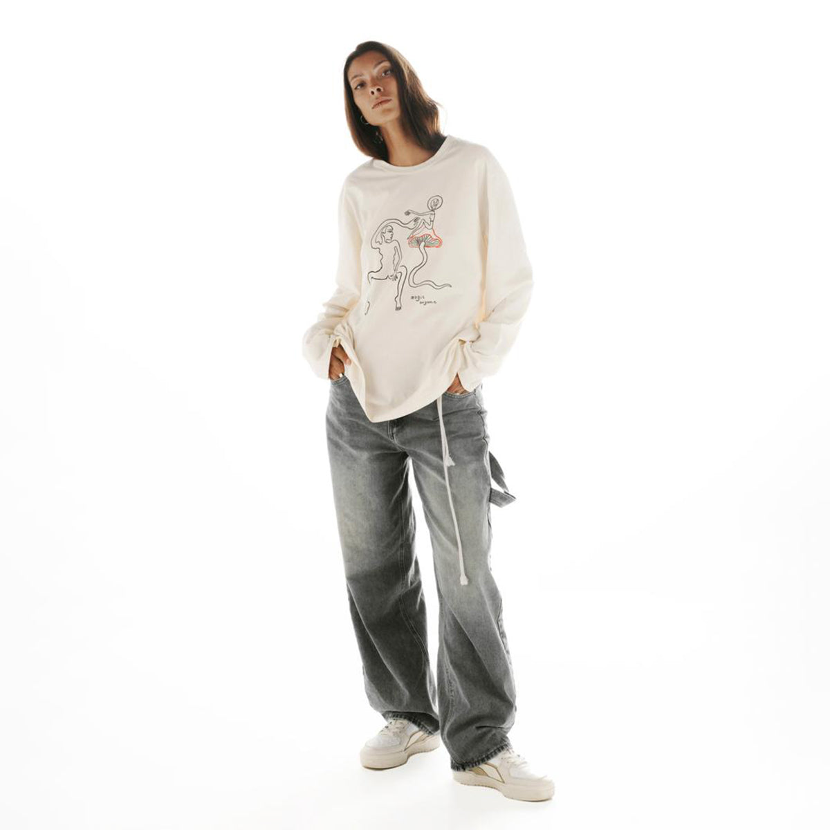 Lemur Oversized Longsleeve Magic Organic
