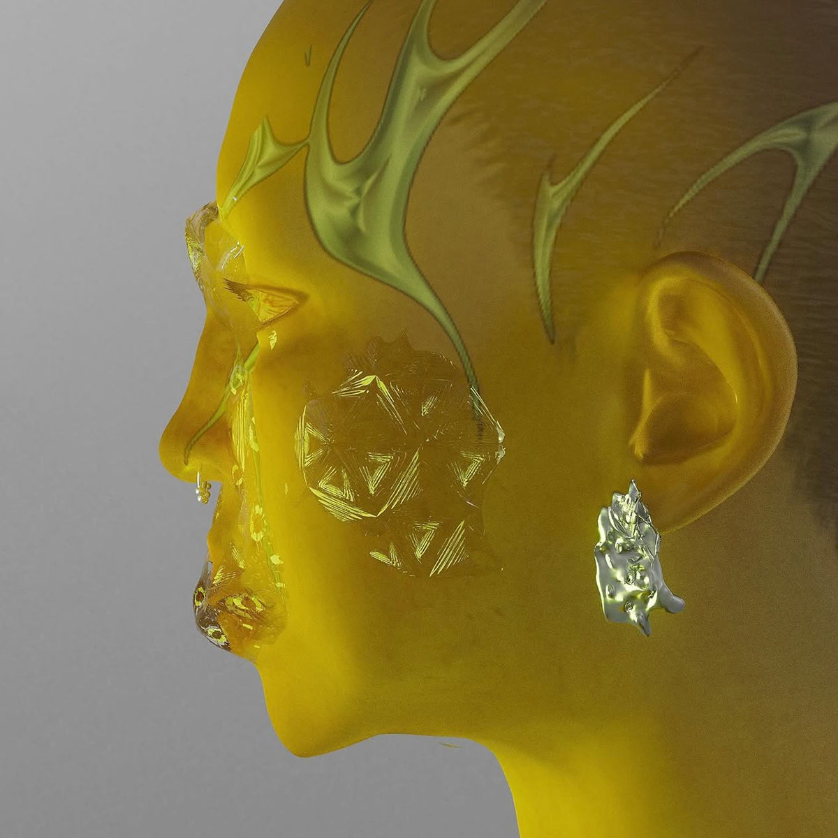 EARRINGS DENTED
