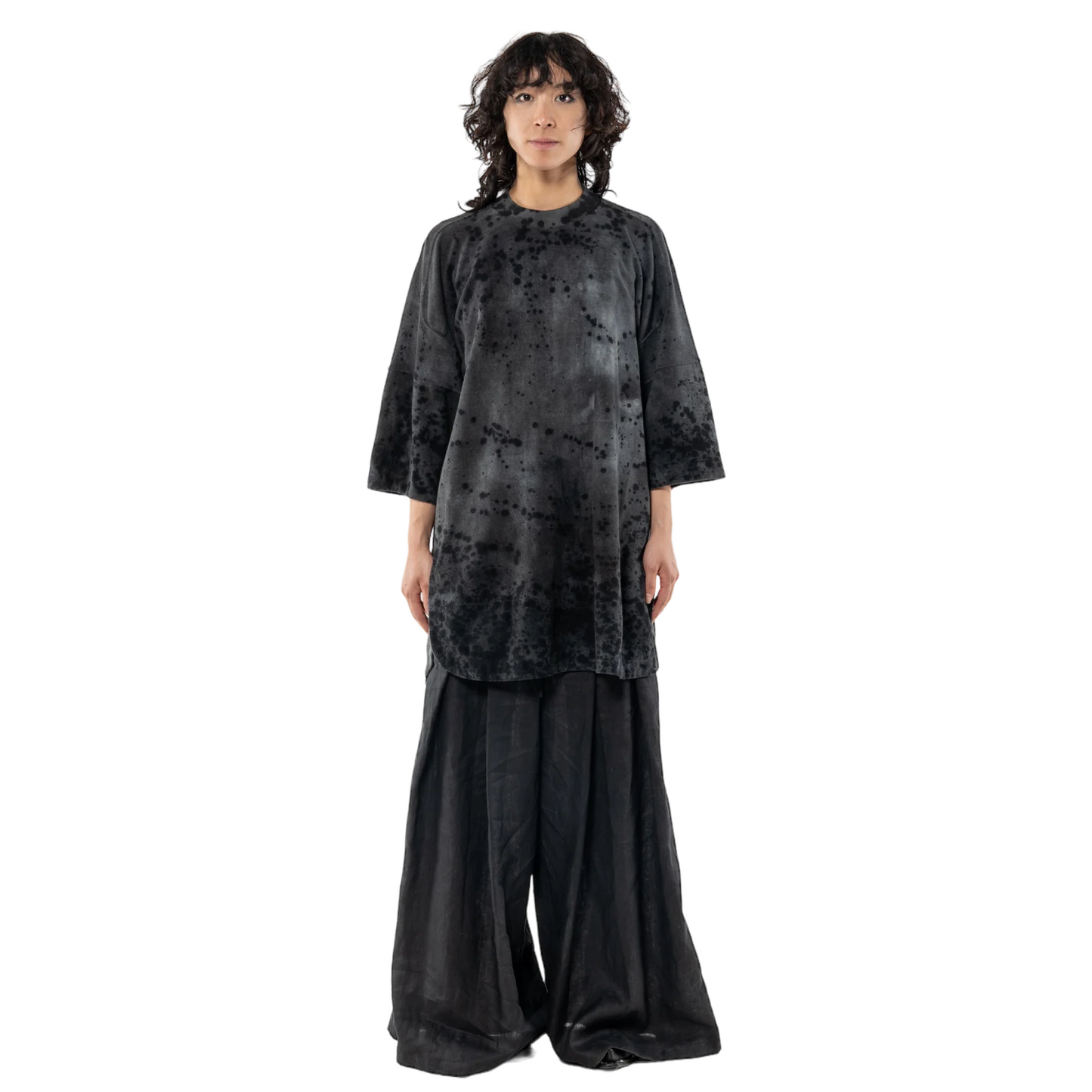Calsi shirt noda hitam
