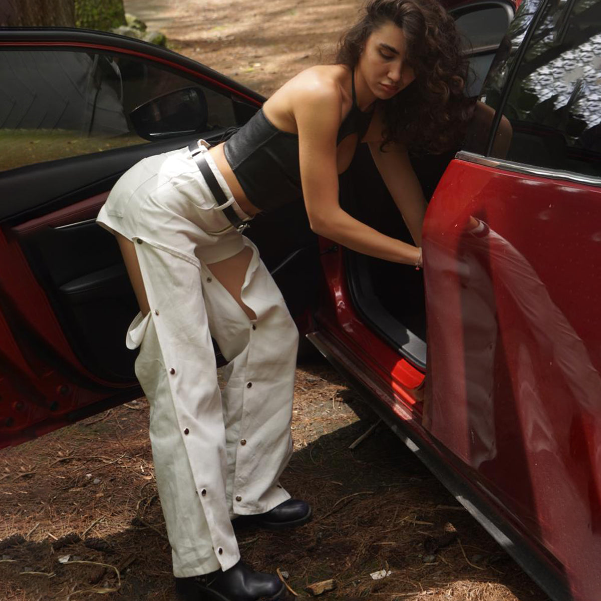 Transformer Pants White