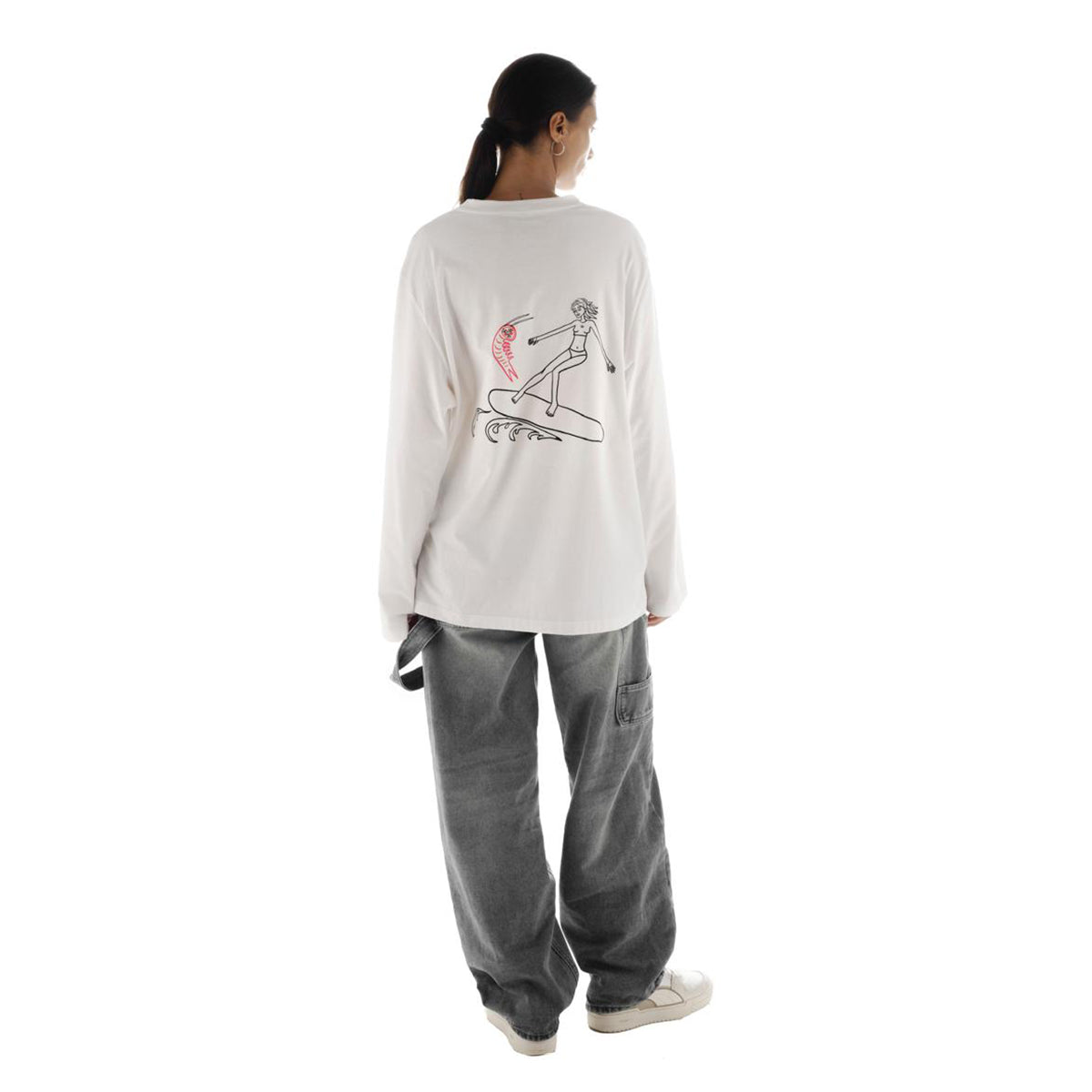 Lemur Oversized Longsleeve Surfing