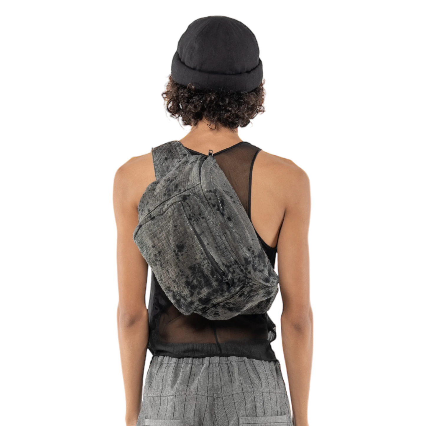 Big bum bag noda hitam