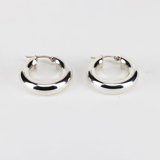 HOOP EARRING IN SILVER