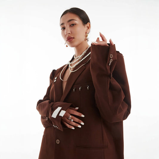 Daddy Blazer In Brown