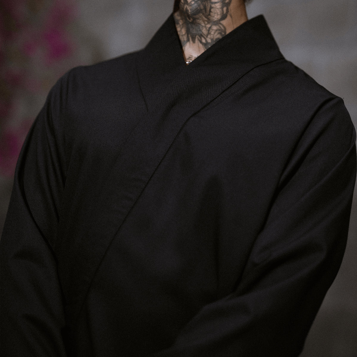Japan shirt with zip
