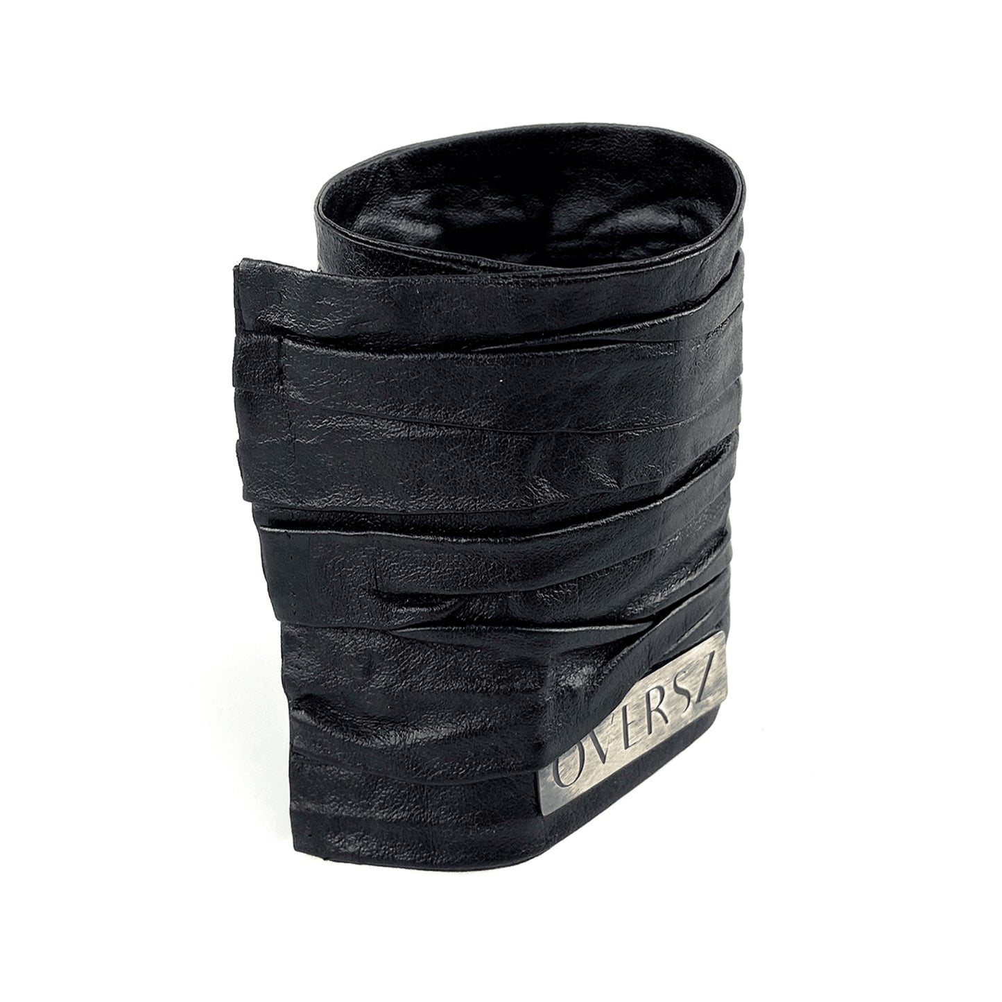 Leather wristband