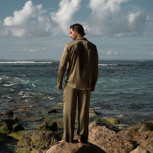 Lux Breeze Set In Khaki