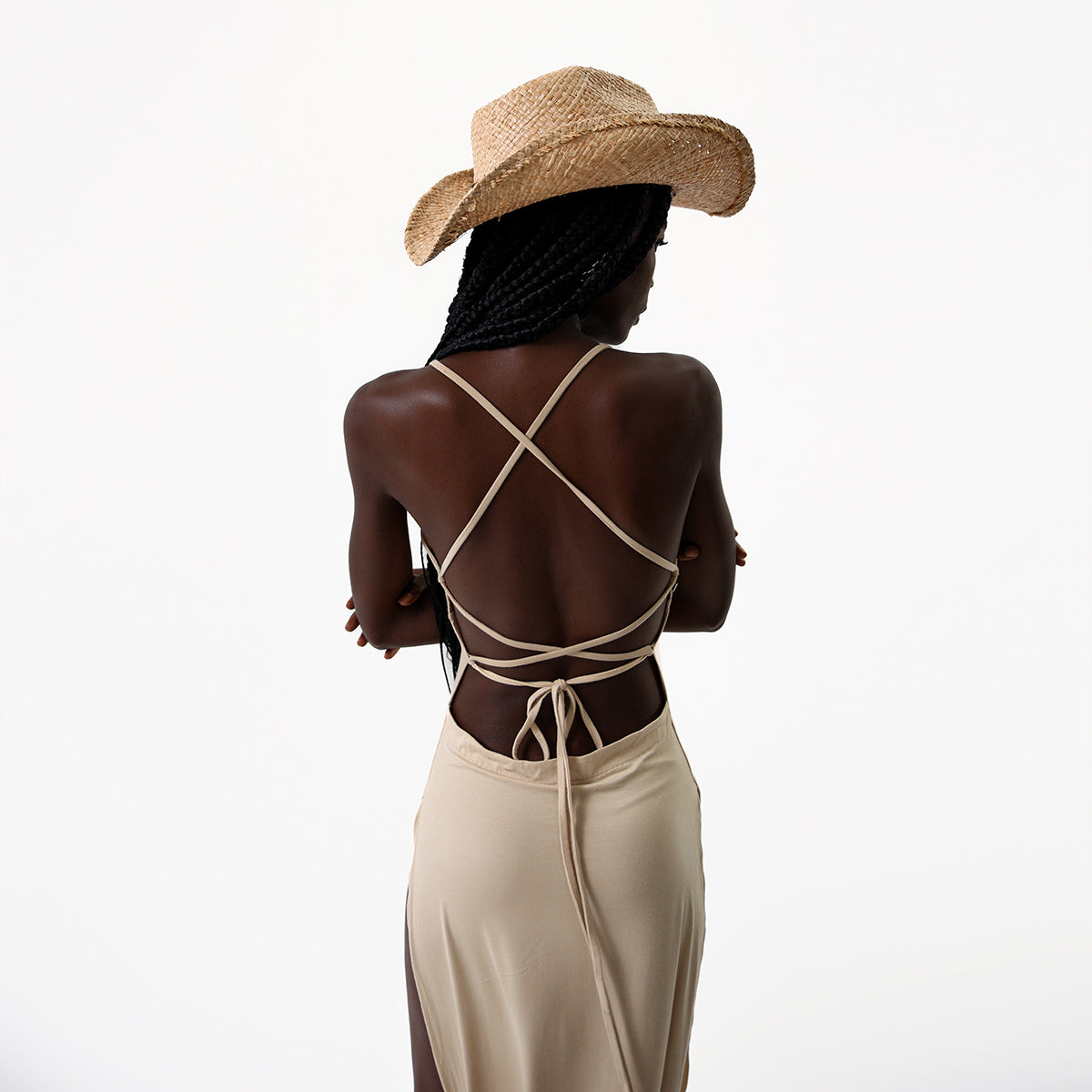 Love Poison maxi dress in cream