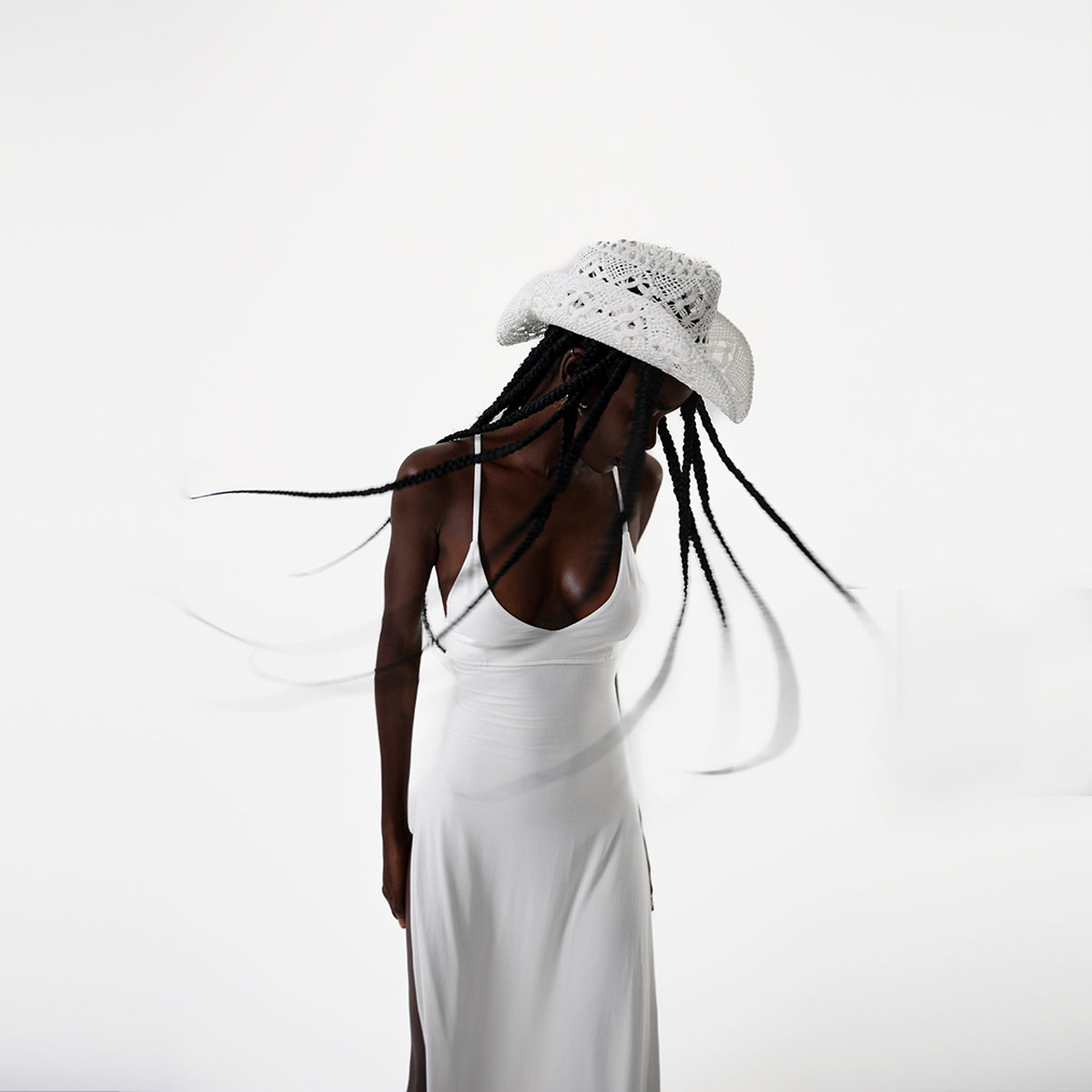 Love Poison maxi dress in white