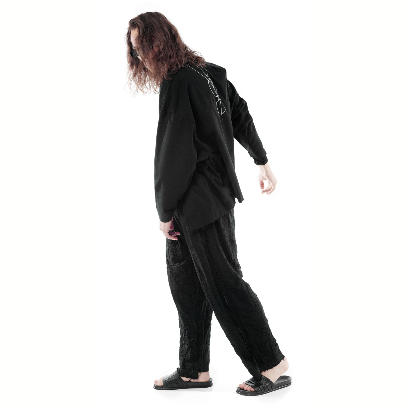 Embroidery kimono