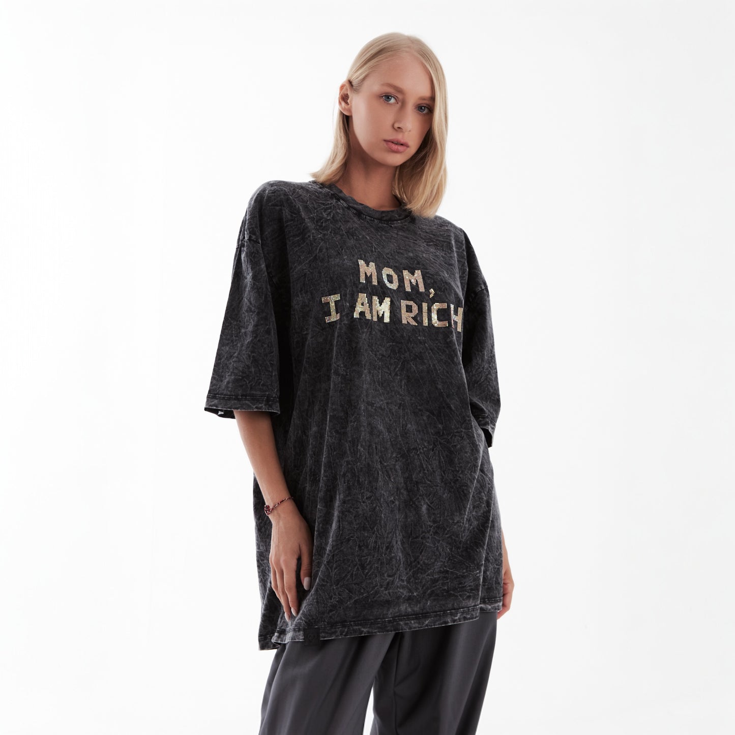 T-shirt "Mom, I'm rich"