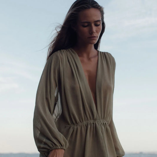 Dreamland Olive Dress