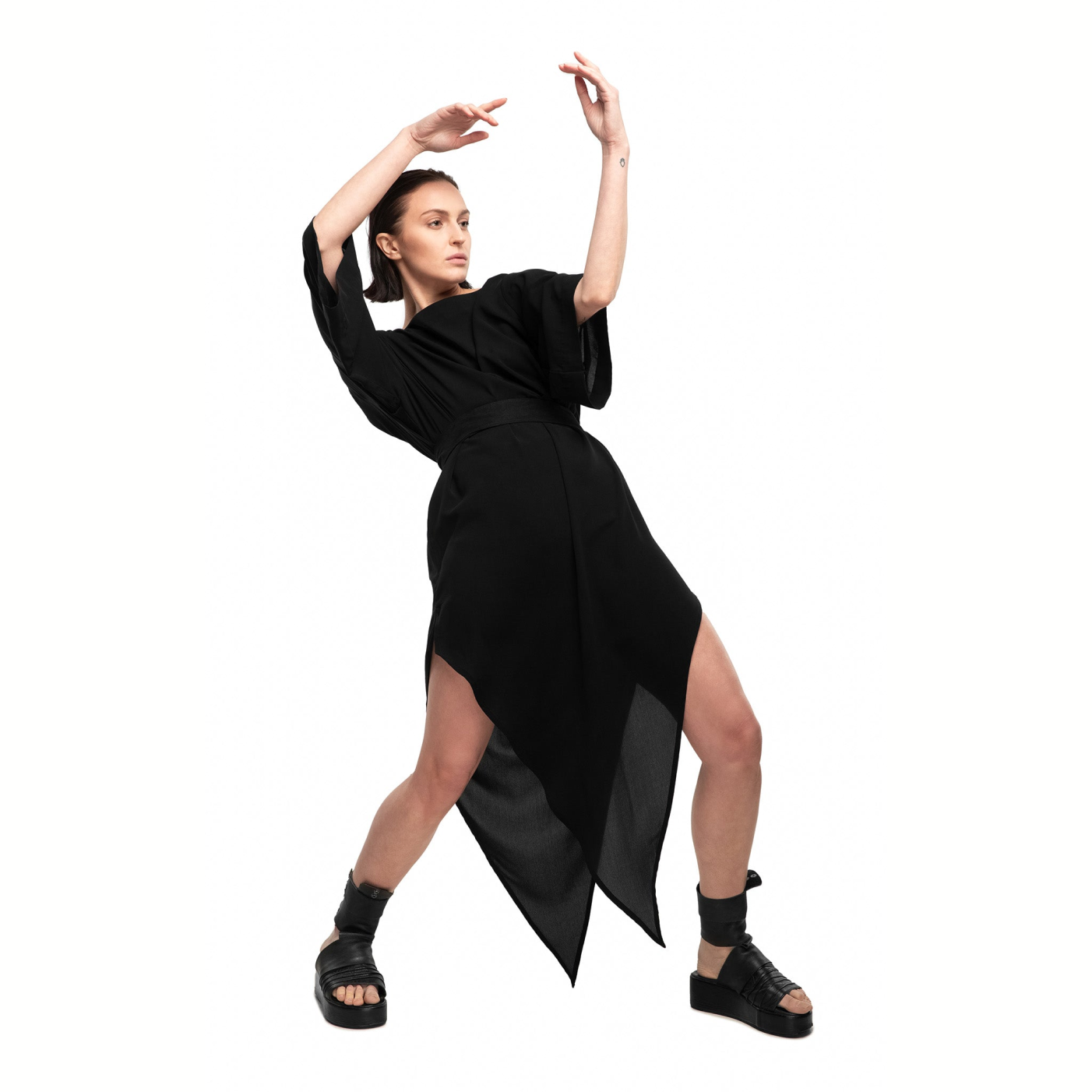 Asymmetric cocktail dress