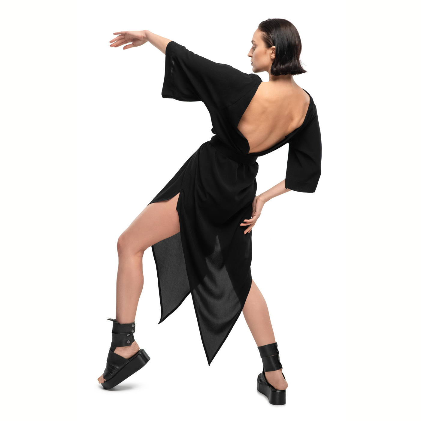 Asymmetric cocktail dress