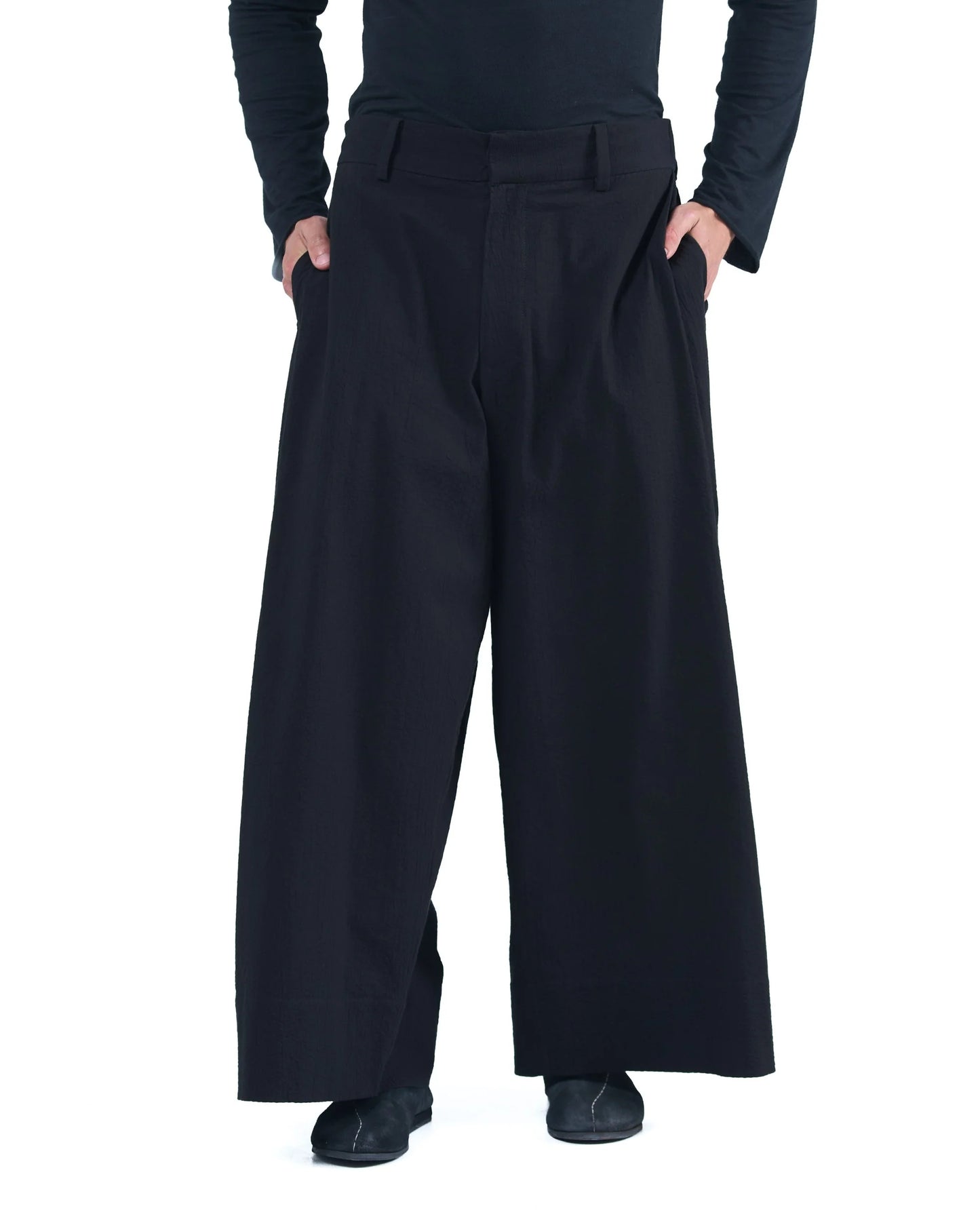 Thick Linen Trousers