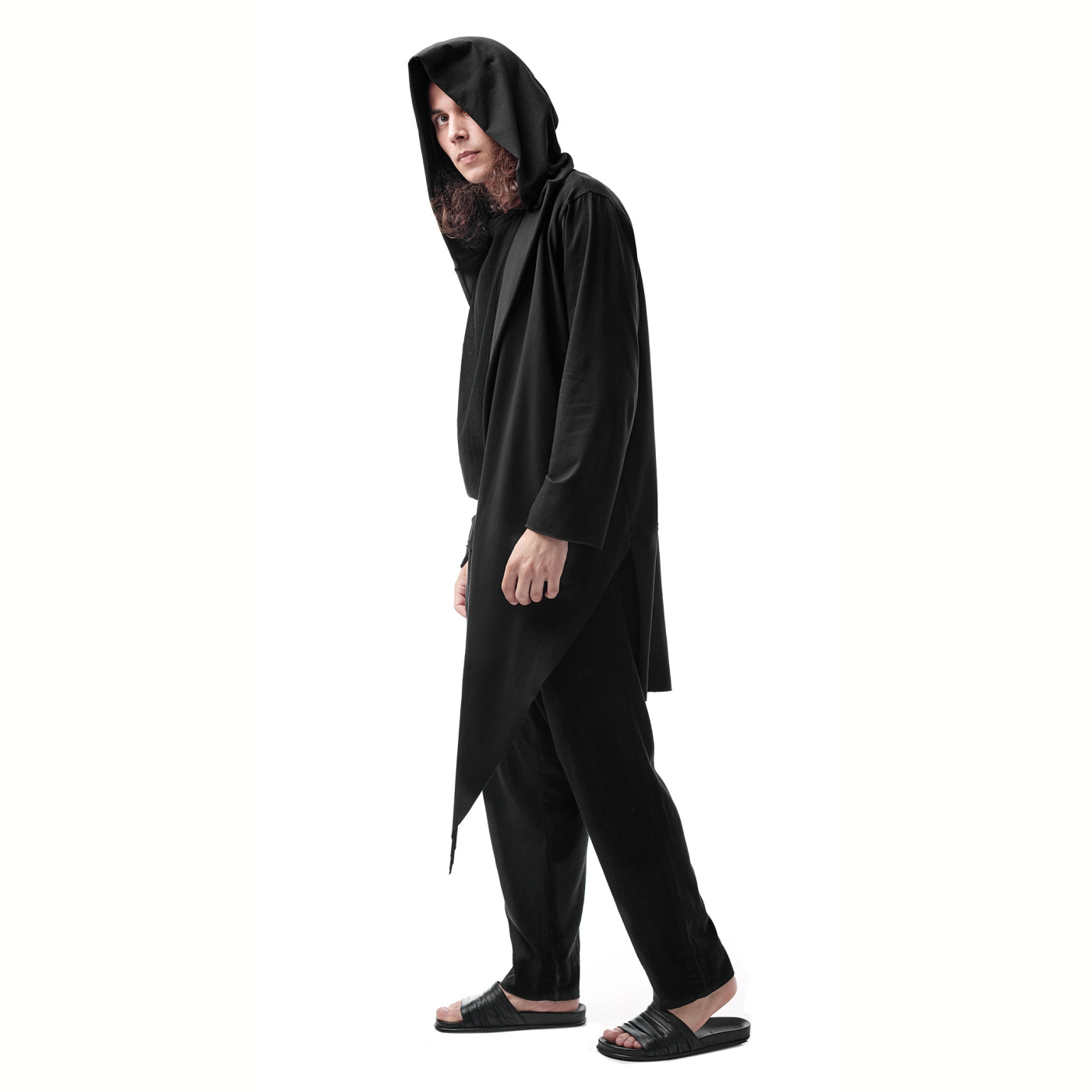 Hooded cardigan