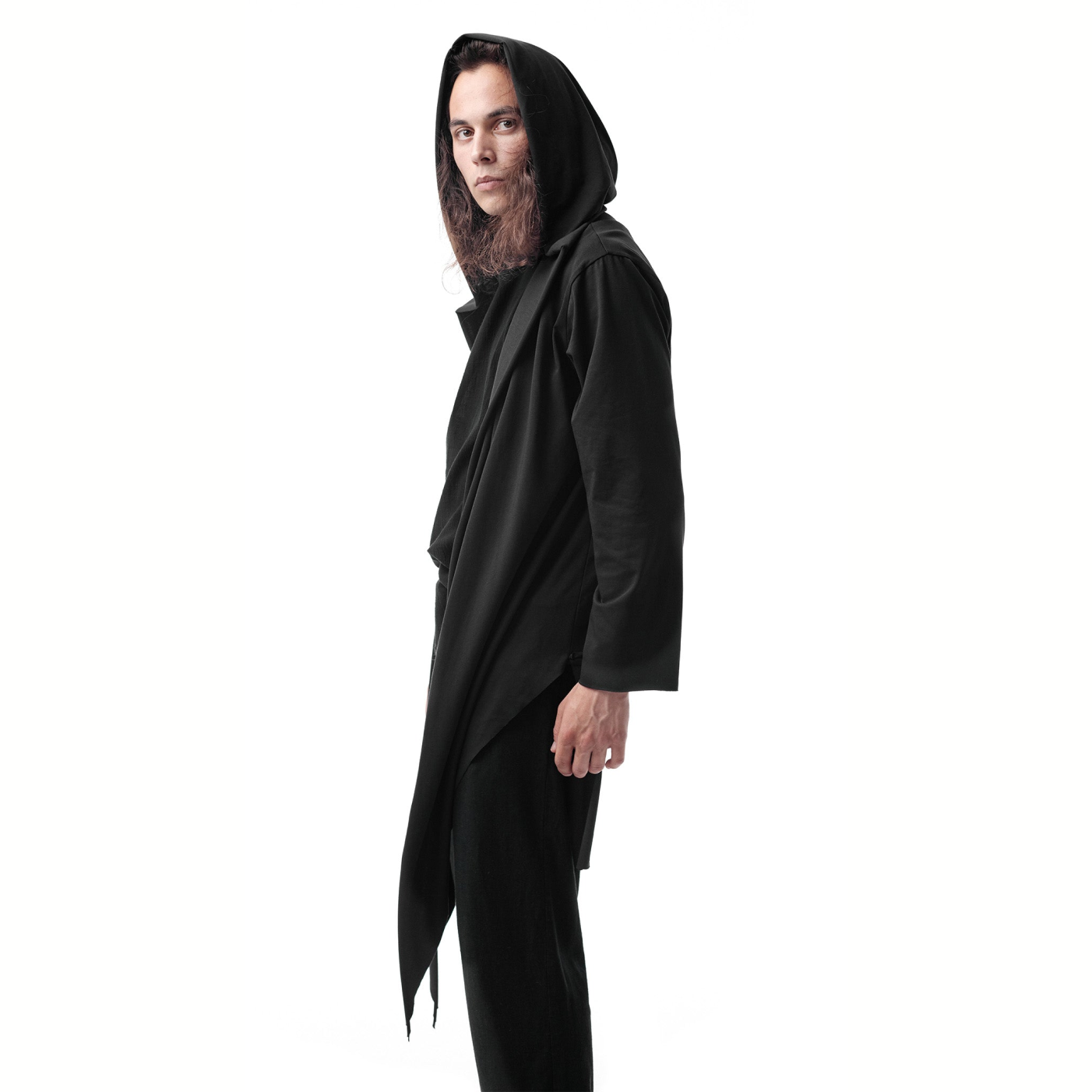 Hooded cardigan