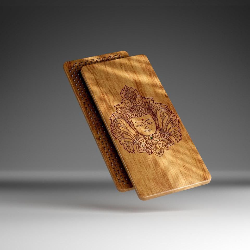 Premium board made of Solid Teak wood.