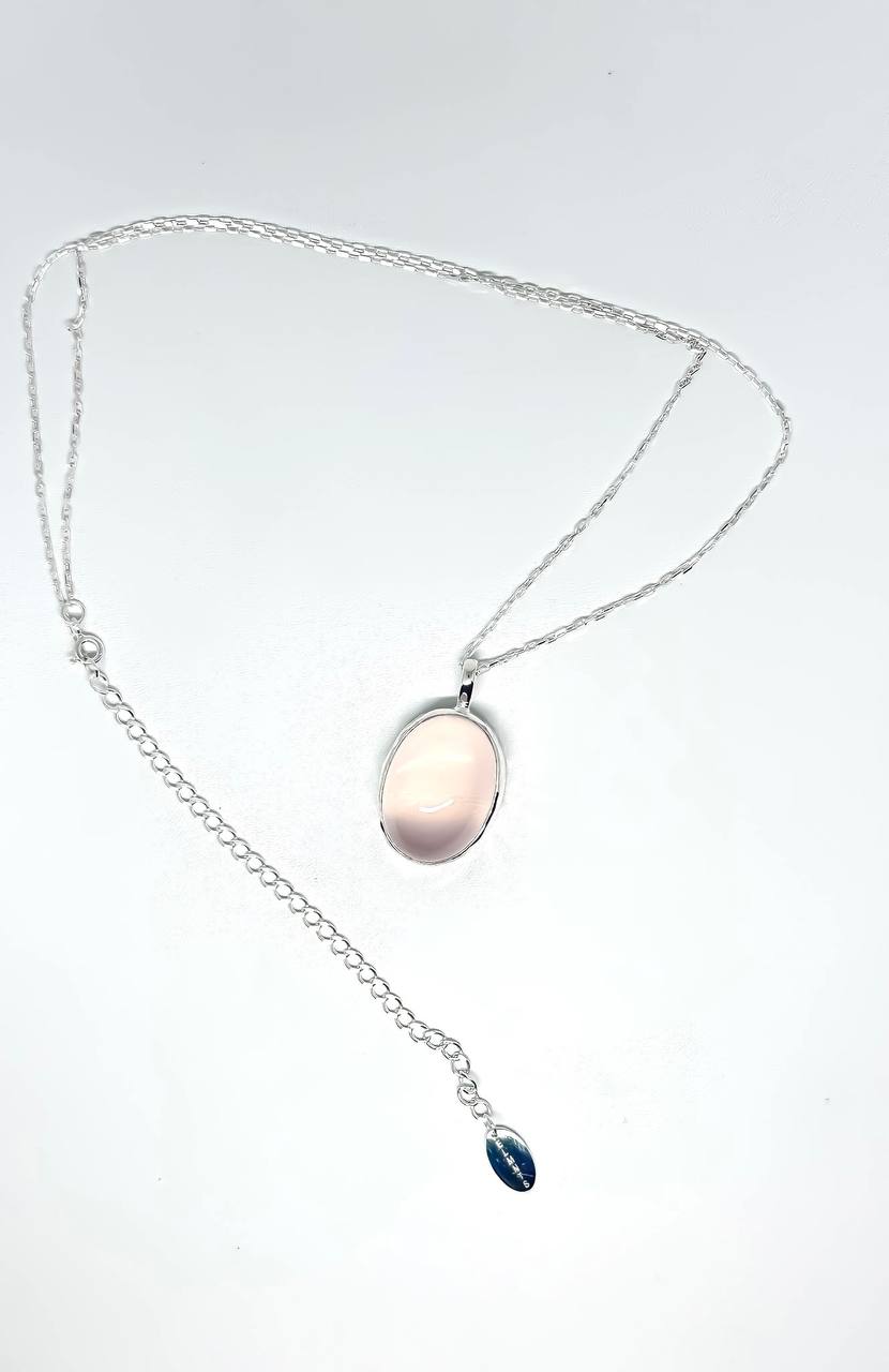 Rose Quarz medallion