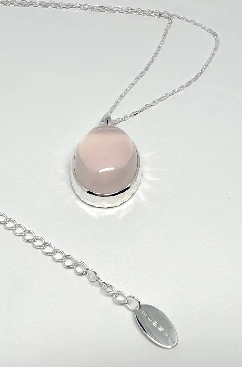 Rose Quarz medallion
