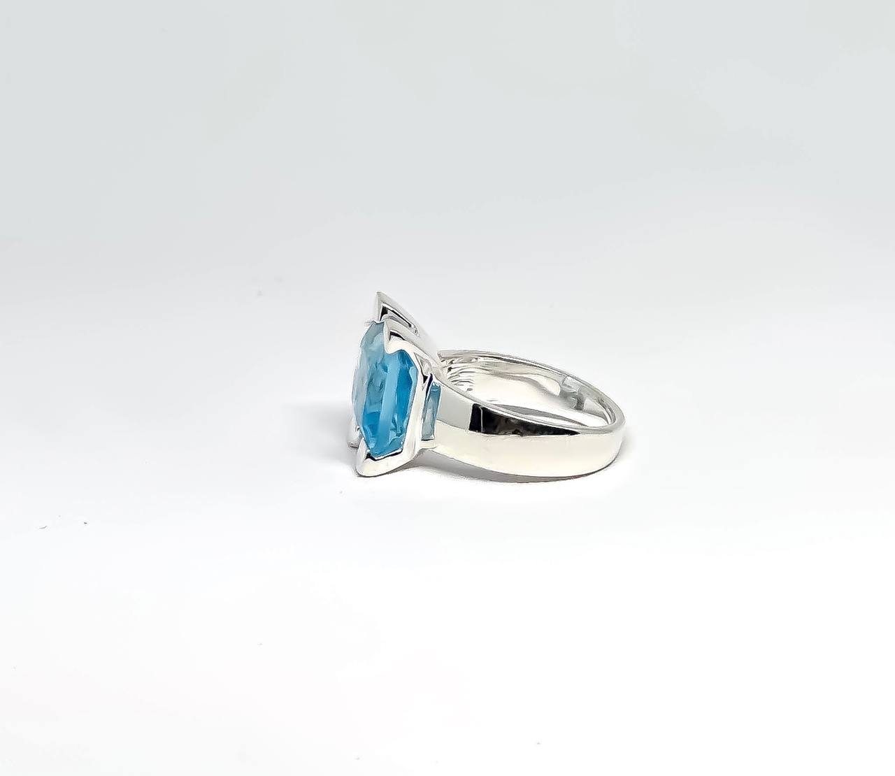 Blue Topaz Ring